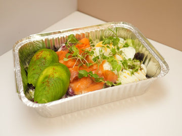 煙三文魚牛油果雞蛋沙律 (約2磅)