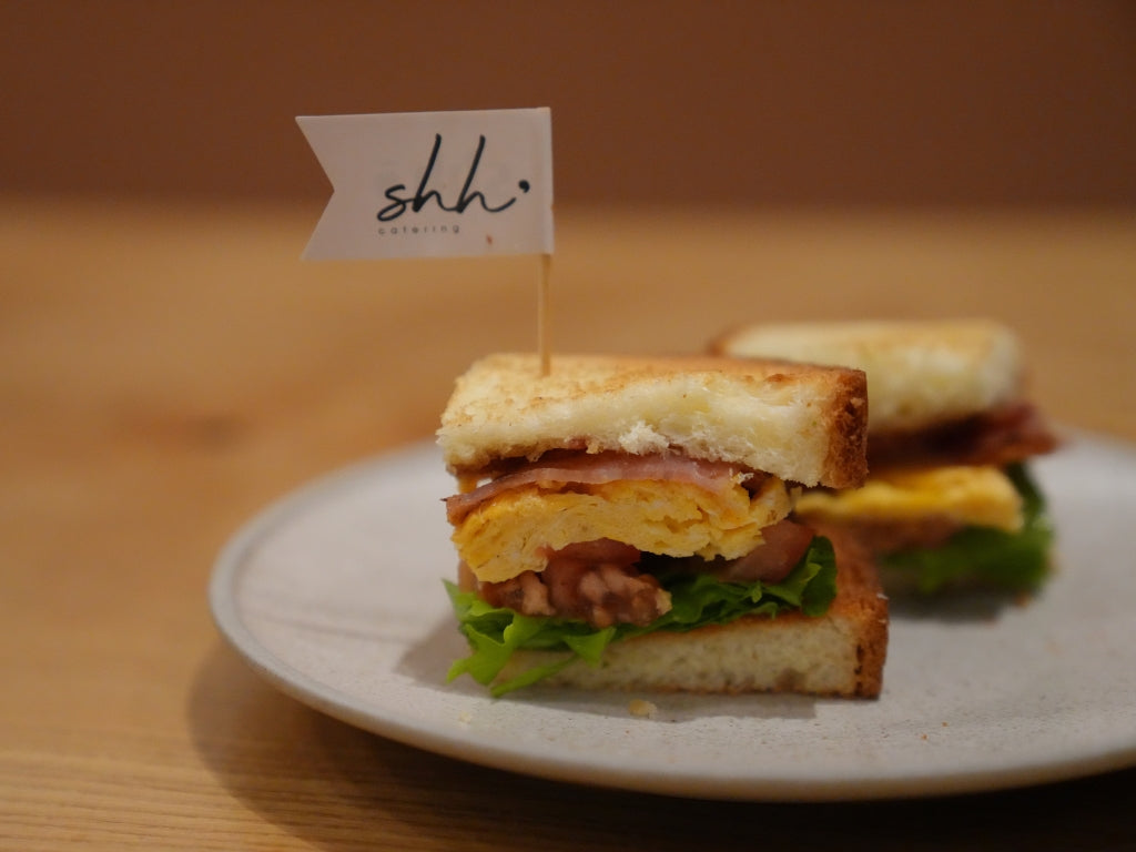 迷你楓糖培根蛋盒子吐司 (16件)