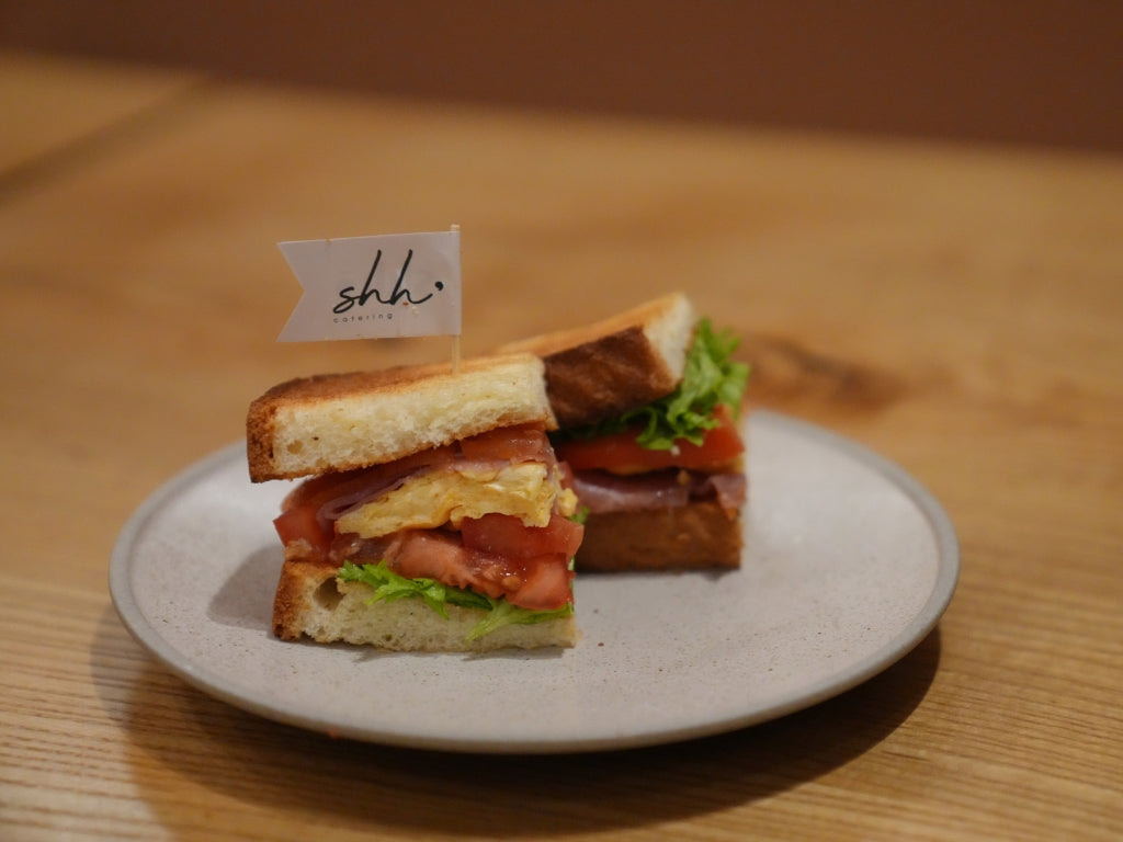 迷你巴拿馬火腿煙三文魚芝士吐司 (16件)